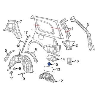 Jeep OE - Fuel Tank Cap