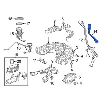 Jeep OE - Fuel Tank Vent Hose