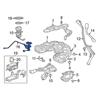 Jeep OE - Fuel Pump and Sender Assembly