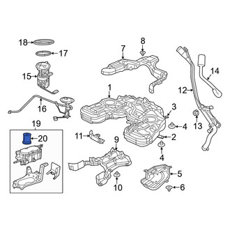 Jeep OE - Fuel Pump Filter