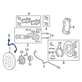 Jeep OE - Brake Hydraulic Line