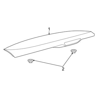 Jeep OE - Lift Gate - Spoiler