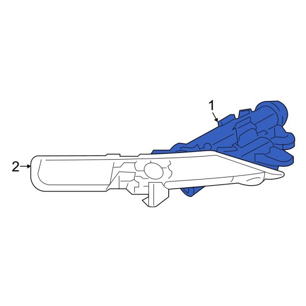 Headlight Washer Nozzle