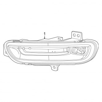 Jeep OE - Front Lamps - Fog Lamps (SRT)