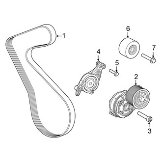 Jeep OE - Cooling - Belts & Pulleys