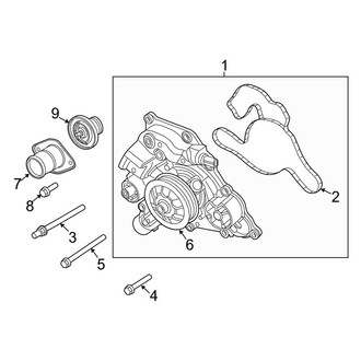 Jeep OE - Cooling - Water Pump (6.2L)