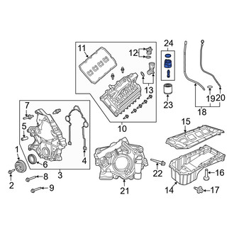 Jeep OE - Engine Oil Filter Adapter