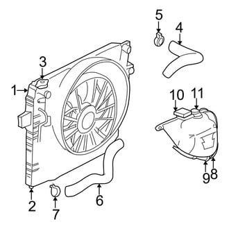 Jeep OE - Cooling - Radiator & Components (4.0L)