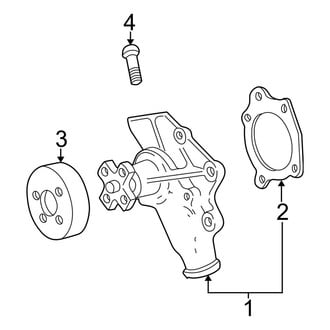 Jeep OE - Cooling - Water Pump (4.0L)