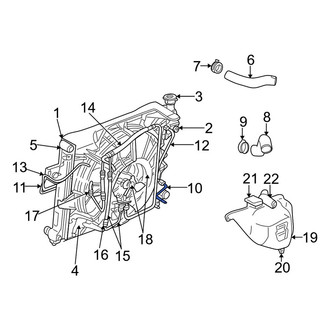 Jeep OE - Engine Oil Cooler Line