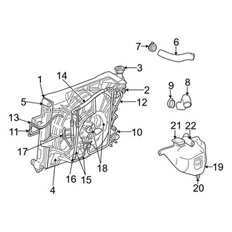 Jeep OE - Cooling - Radiator & Components