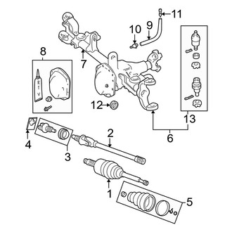 Jeep OE - Front Suspension - Front Axle & Carrier