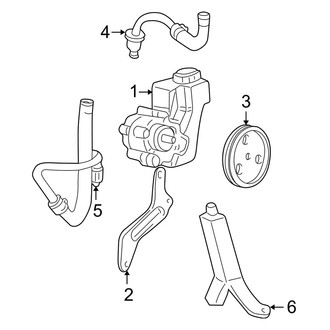 Jeep OE - Steering Gear & Linkage - Pump & Hoses