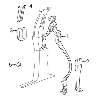 Jeep OE - Restraint Systems - Front Seat Belts