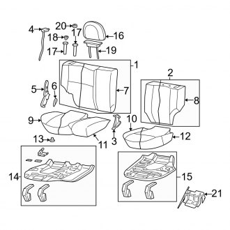 2000 Jeep Grand Cherokee Jeep OEM Seats | Racing, Sport — CARiD.com