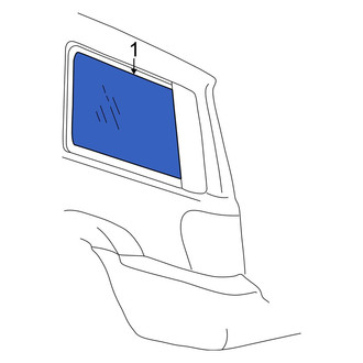 Jeep OE - Rear Left Quarter Glass