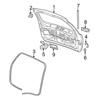 Jeep OE - Lift Gate - Gate & Hardware