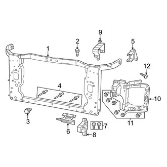 Jeep OE - Radiator Support