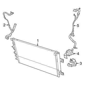 Jeep OE - Cooling - Radiator & Components (Auxiliary, Components), (Trailhawk)