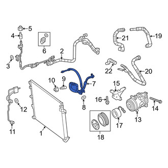 Jeep OE - A/C Refrigerant Discharge Hose