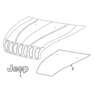 Jeep OE - Hood & Grille - Exterior Trim