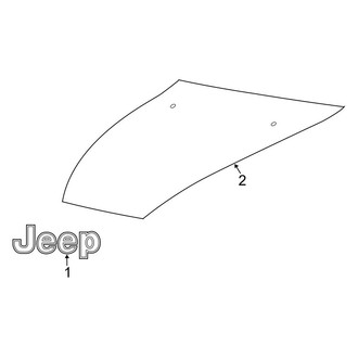 Jeep OE - Hood & Grille - Exterior Trim