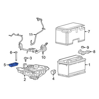 Jeep OE - Battery Hold Down
