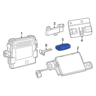 Jeep OE - Keyless Entry Transmitter