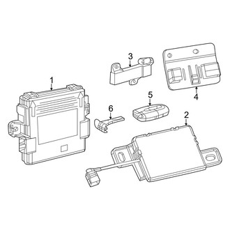 Jeep OE - Electrical - Keyless Entry Components