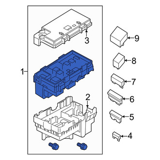 Jeep OE - Fuse and Relay Center