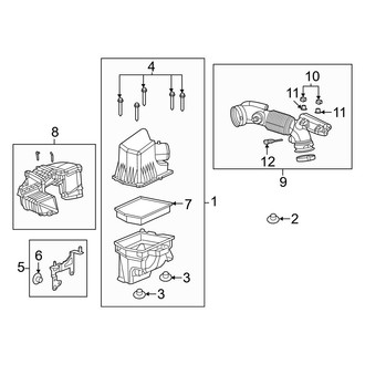 Jeep OE - Engine - Air Intake (2.4L)