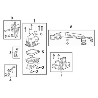 Jeep OE - Engine - Air Intake (2.4L)