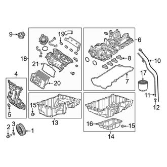 Jeep OE - Engine Parts (2.0L)