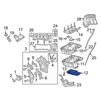 Jeep OE - Lower Engine Oil Pan
