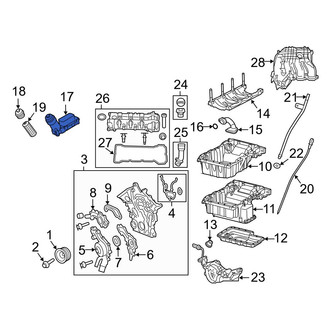 Jeep OE - Engine Oil Filter Housing