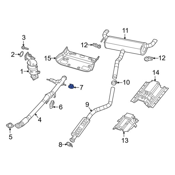 Exhaust System Hanger Bracket