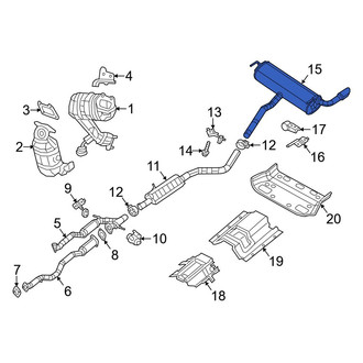 Jeep OE - Exhaust Muffler