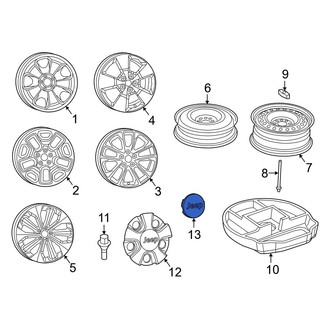 Jeep OE - Wheel Cap