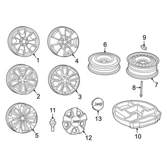 Jeep OE - Wheels