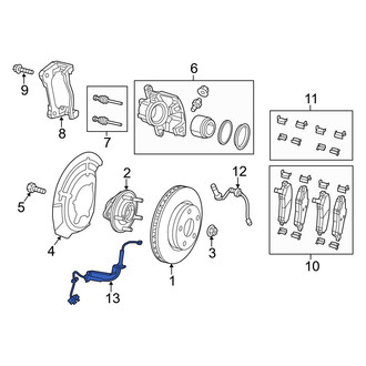 Jeep OE - Front ABS Wheel Speed Sensor