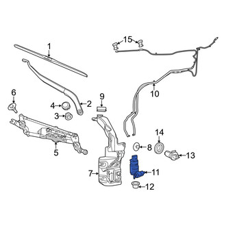 Jeep OE - Windshield Washer Pump
