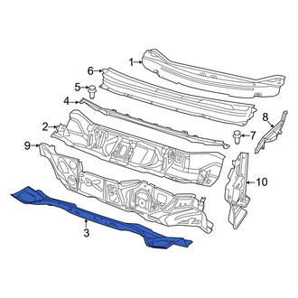 Jeep OE - Front Cowl Crossmember