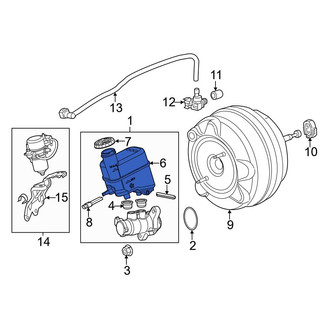 Jeep OE - Brake Master Cylinder Reservoir