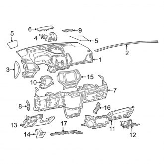 Jeep OE - Instrument Panel Components