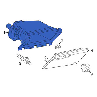 Jeep OE - Front Glove Box