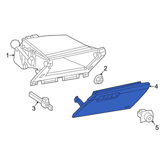 Jeep OE - Front Glove Box Door