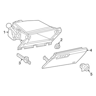 Jeep OE - Instrument Panel - Glove Box
