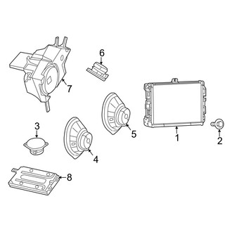 Jeep OE - Instrument Panel - Sound System