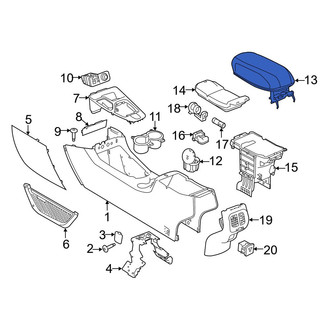 Jeep OE - Console Armrest