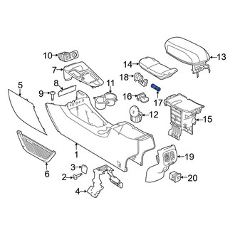 Jeep OE - Front 12 Volt Accessory Power Outlet